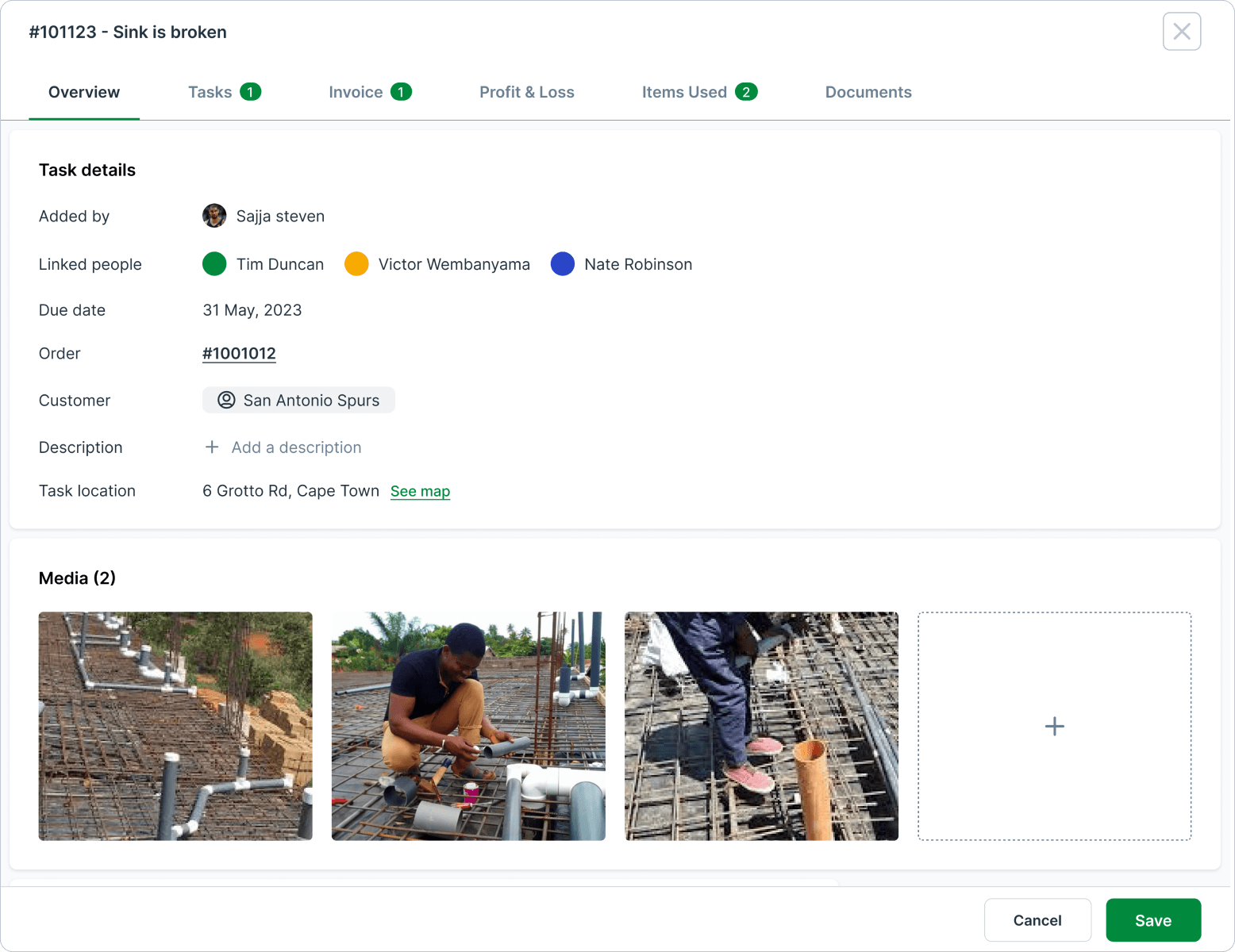 Smart Job Order & Profit Tracking